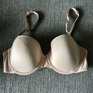 COPY - Third Love Classic T-shirt Bra Size 32D Nude Underwire Smooth Padded